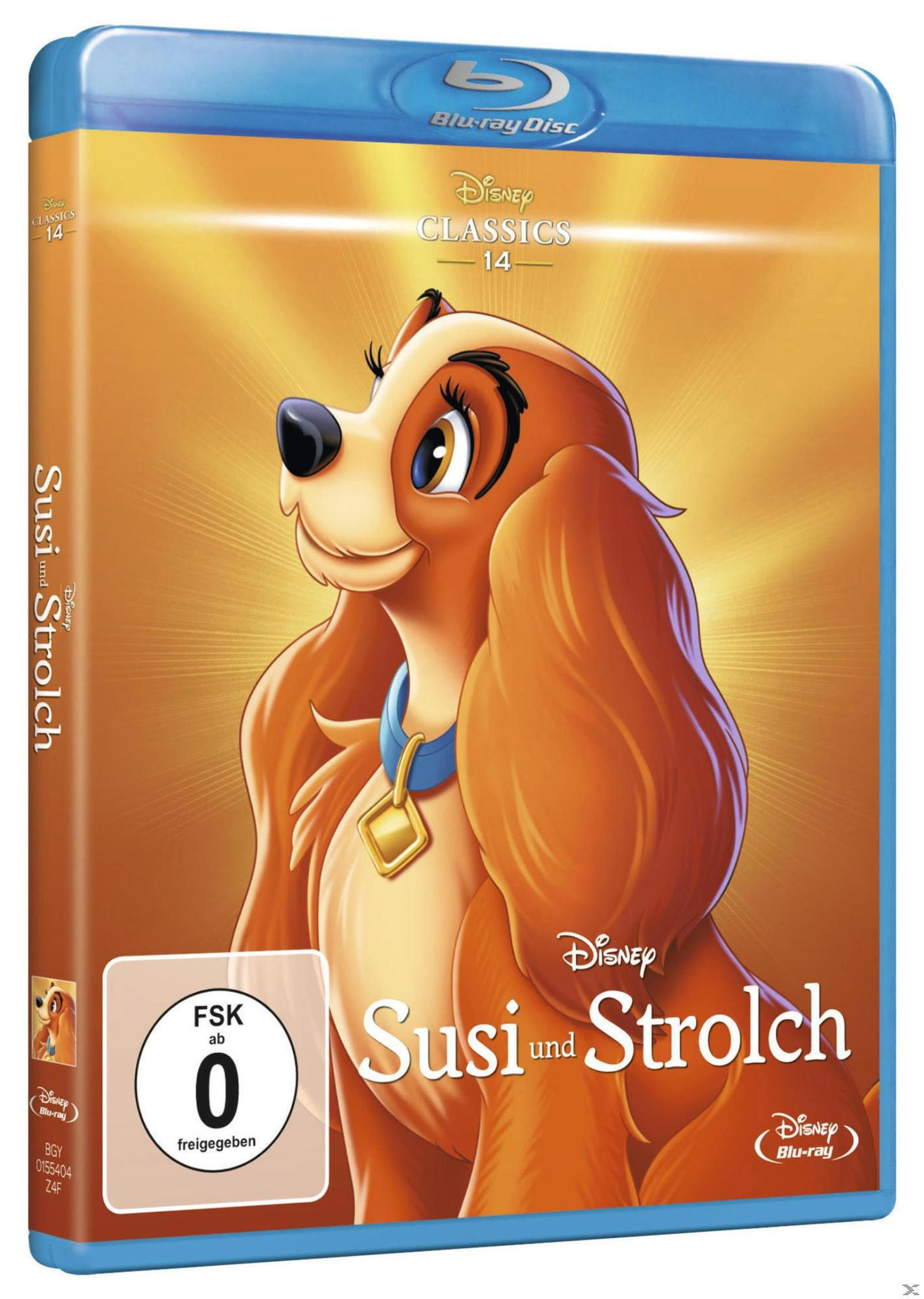 Susi und Strolch Blu-ray-Cover, Box-Set, Hund, wie zuvor.