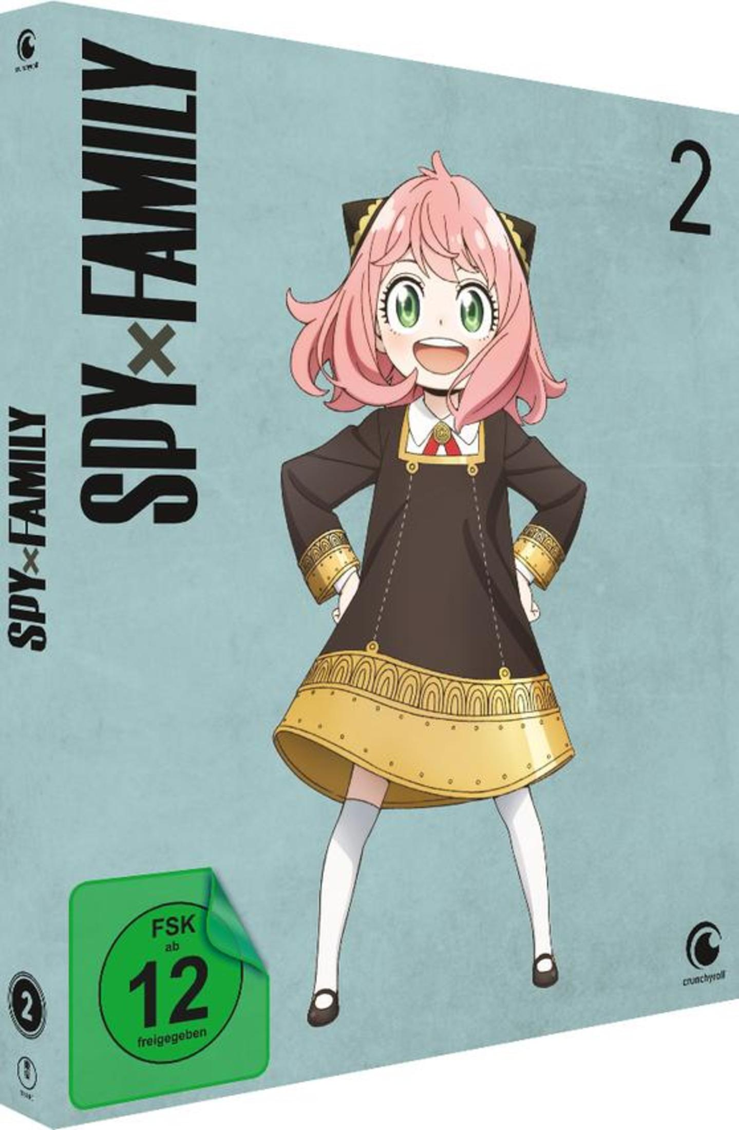 Anya Forger aus Spy x Family, Band 2, mit FSK 12 Siegel.