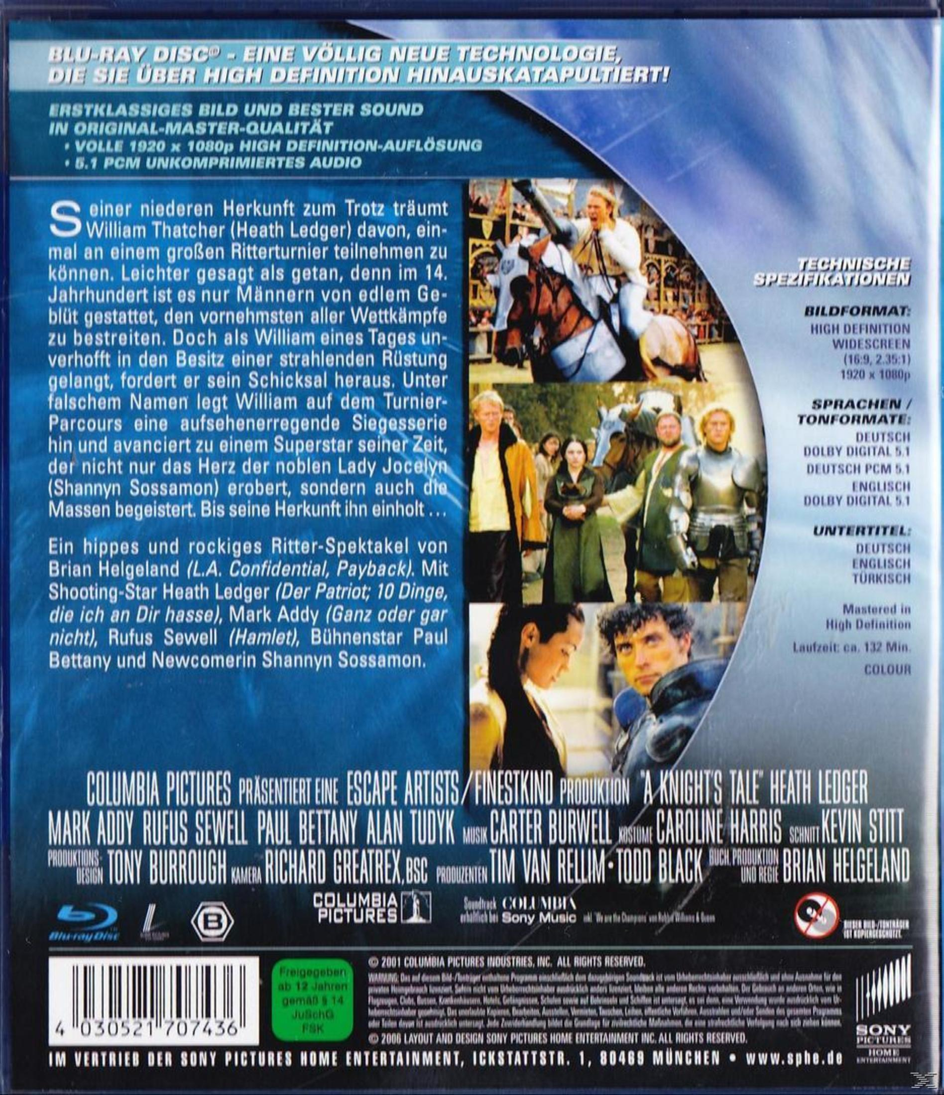 Ritter aus Leidenschaft (Blu-ray) Blu-ray