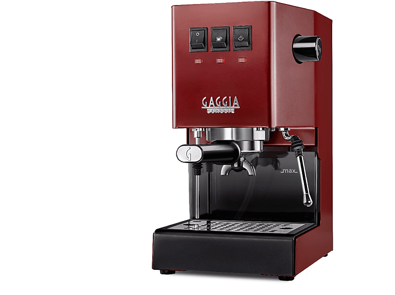GAGGIA RI9481/12 CLASSIC EVO Siebträgermaschine Rot