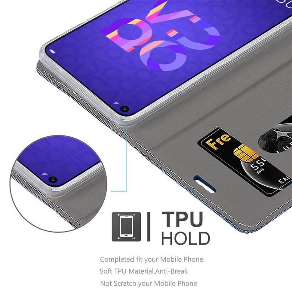 Custodia per telefono con carta, con dettagli e testo: TPU HOLD.