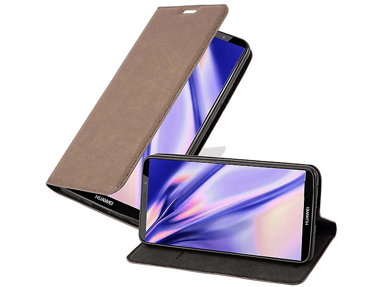 CADORABO - Custodia Compatibile Con Huawei Mate 10 Pro In Rosso - Nero