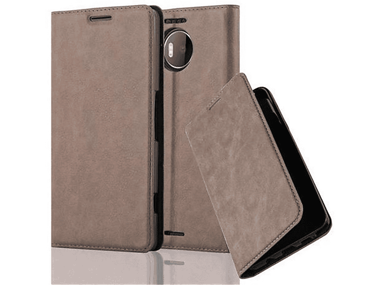 Cadorabo - Custodia Compatibile Con Nokia Lumia 950 Xl In Blu Scuro