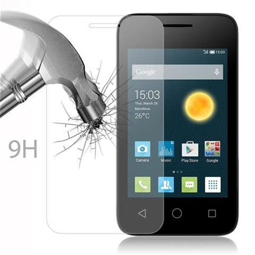 Martillo golpeando pantalla de teléfono. Teléfono muestra hora y clima. Texto: '9H'.