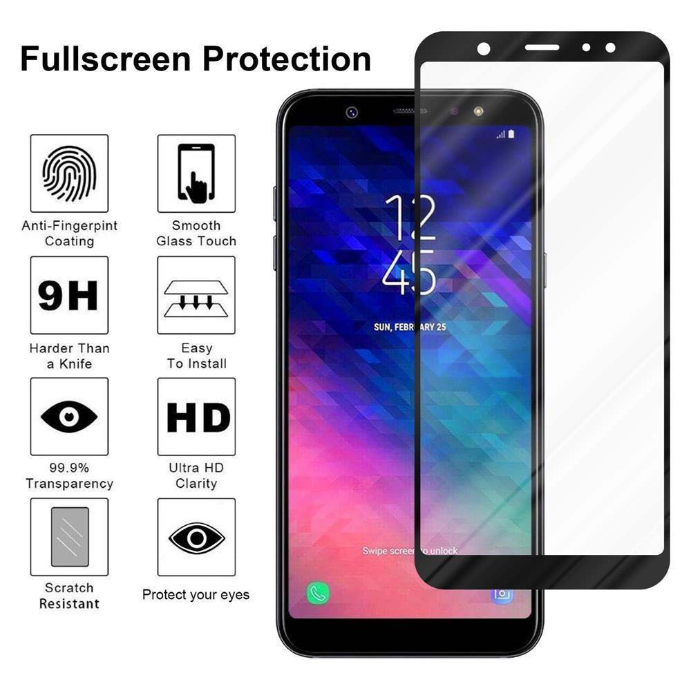 Telefono con protezione schermo, che mostra icone con testo e funzione touchscreen.