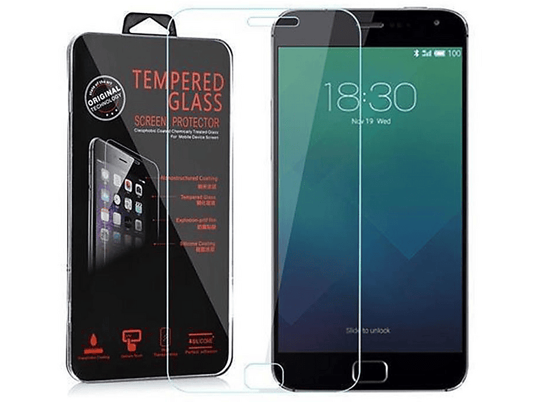 dipos I 3X Pellicola Protettiva Compatibile con Meizu 15 - | WhichOne