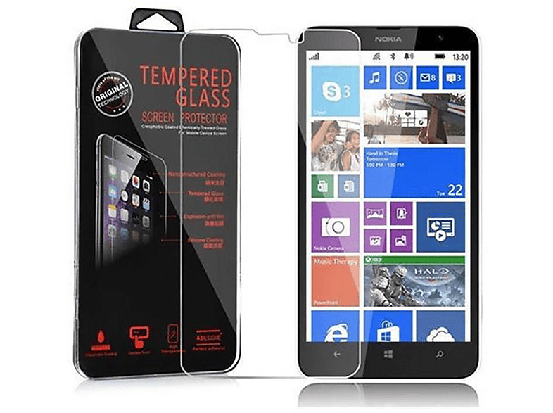 Cadorabo Vetro di protezione del display per Nokia 3.2