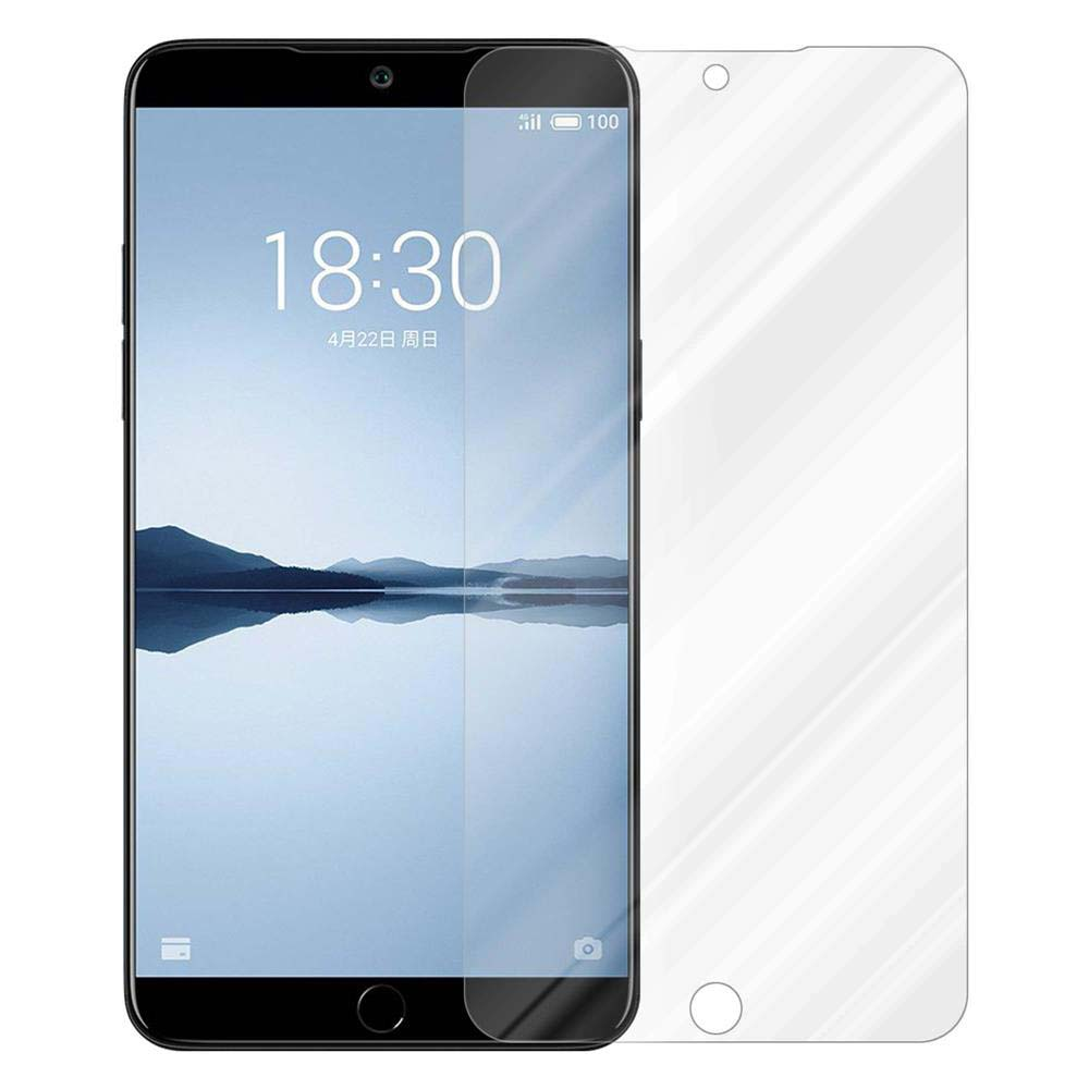 Uno smartphone mostra l'ora, con una protezione schermo accanto.