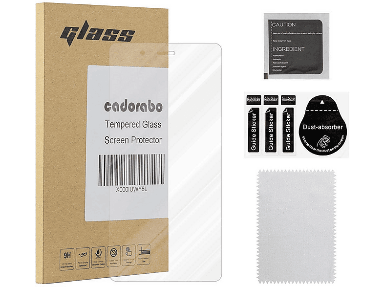 Cadorabo Pellicola Di Armatura Compatibile Con Bq Aquaris