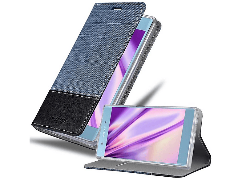 Funda Plegable Para Sony Xperia 10 IV - Delgada, Con Soporte, Ranura Para Tarjetas Y Carga Inalámbrica