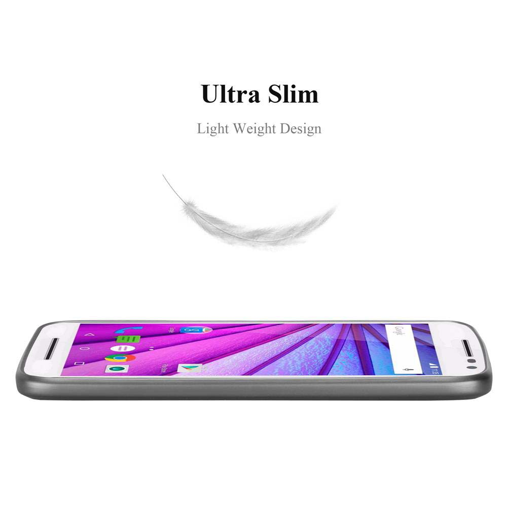 Un teléfono desde un lado, con el texto 'Ultra Slim' y una pluma.