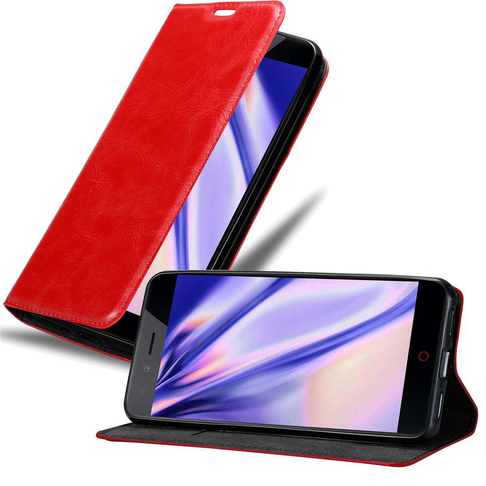 Cadorabo Custodia Libro Portafoglio Per ZTE Nubia Z11 – BRUNO CAFÉ Con Vani Carte
