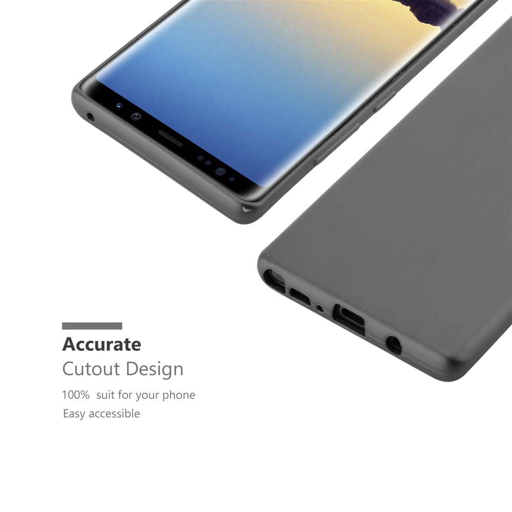 Design del telefono e della cover posteriore, con la superficie del telefono visibile. Design ritagliato per l'accesso.