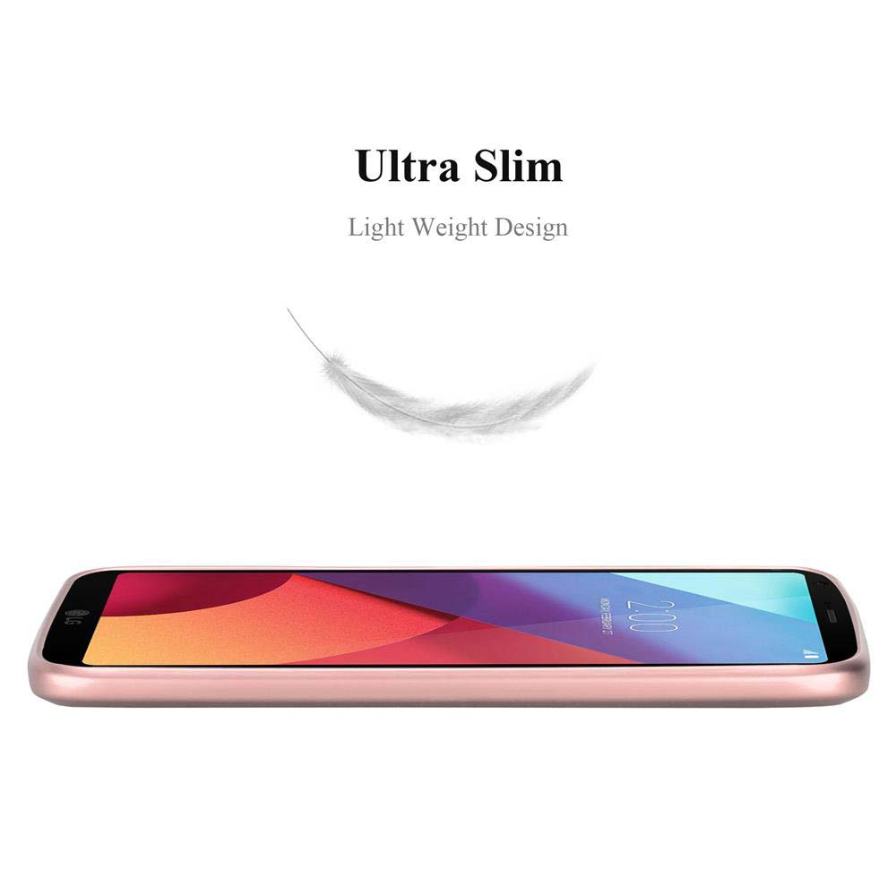 Telefono ultra sottile e leggero su sfondo bianco. Una piuma è posizionata sopra il telefono.