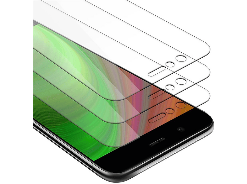 3x Pellicola Di Armatura Compatibile Con Samsung Galaxy A11 In Elevata Trasparenza - 3x Vetro Temperato (tempered) Di Protezione Del Display In