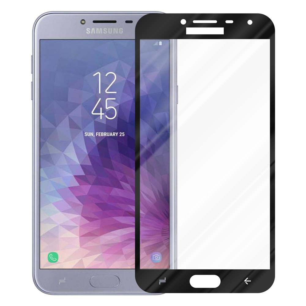 Un telefono accanto a una protezione per lo schermo. Il telefono mostra 12:45, Dom, 25 febbraio. La protezione è trasparente.