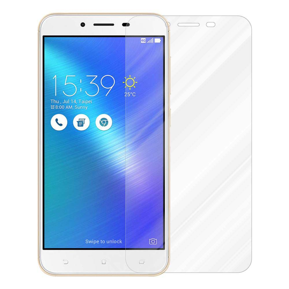 Telefono con una protezione per lo schermo applicata. Il telefono mostra l'ora: 15:39. La protezione è trasparente.
