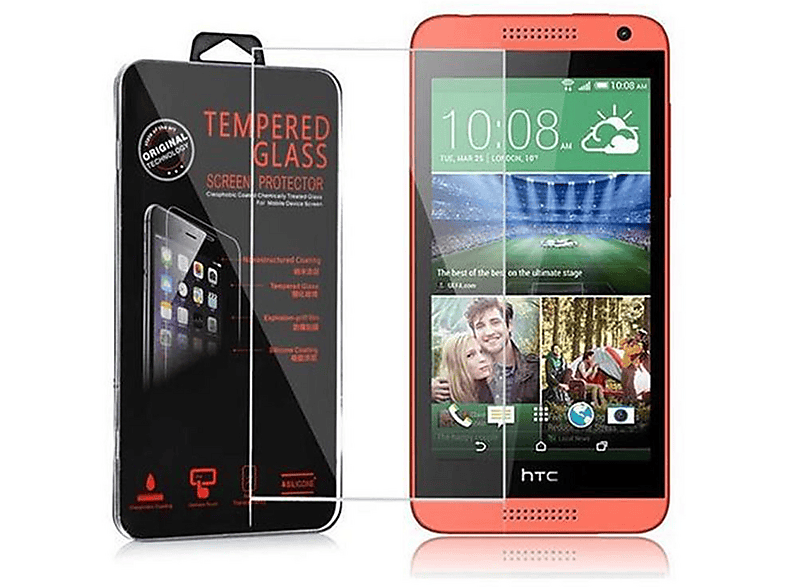 Cadorabo Pellicola Di Armatura Compatibile Con Htc Desire