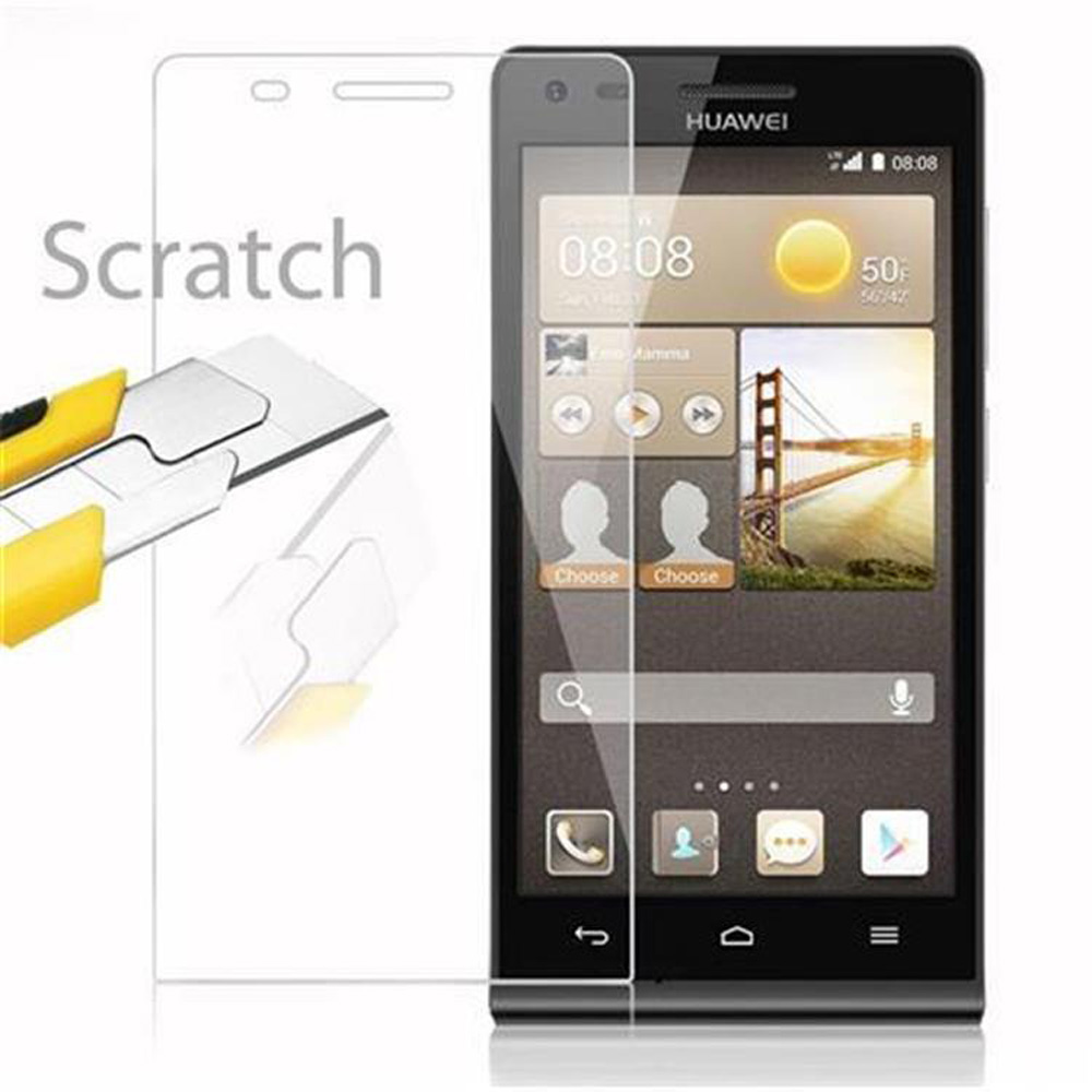 Cadorabo Vetro Temperato Per Huawei Ascend G610: Protezione Schermo 9H, Alta Trasparenza, Facile Applicazione Anti-Bolle