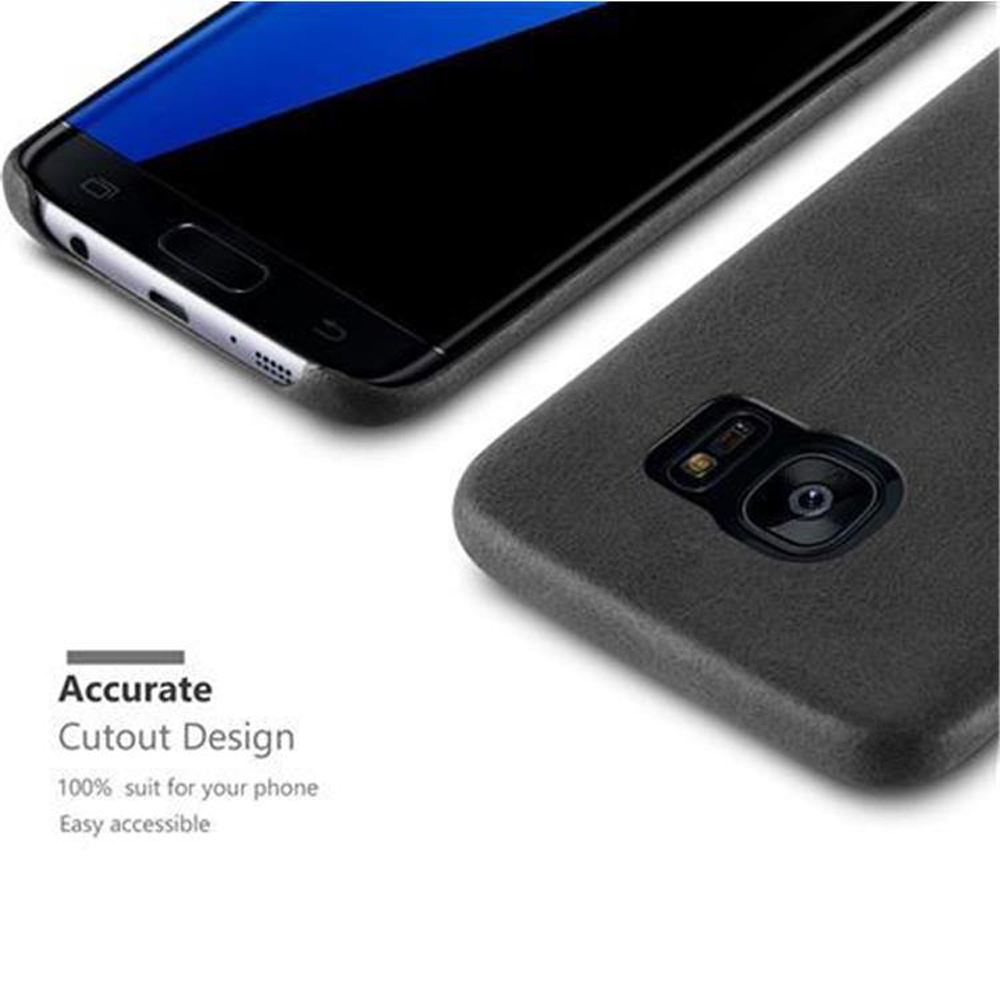 La parte trasera de un teléfono y la funda. Texto: Diseño de recorte preciso, 100% adecuado para tu teléfono.
