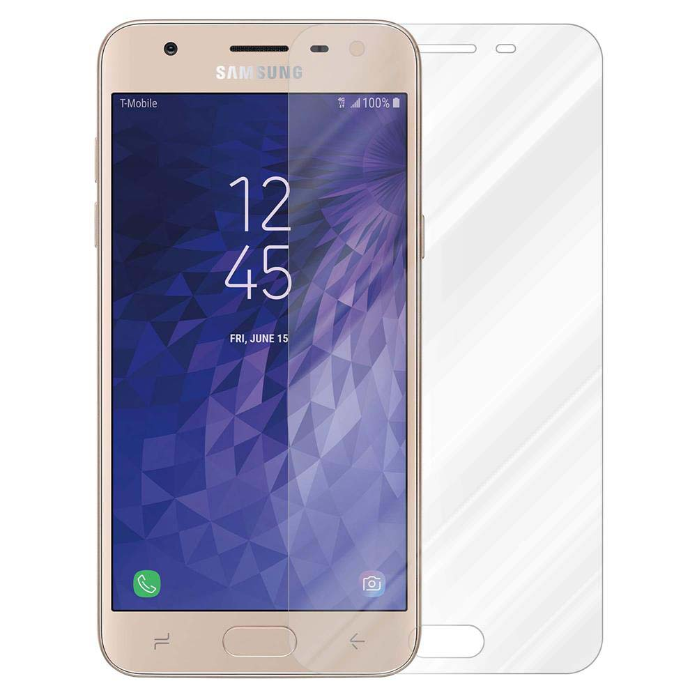 Telefono oro con protezione schermo, logo T-Mobile visibile.