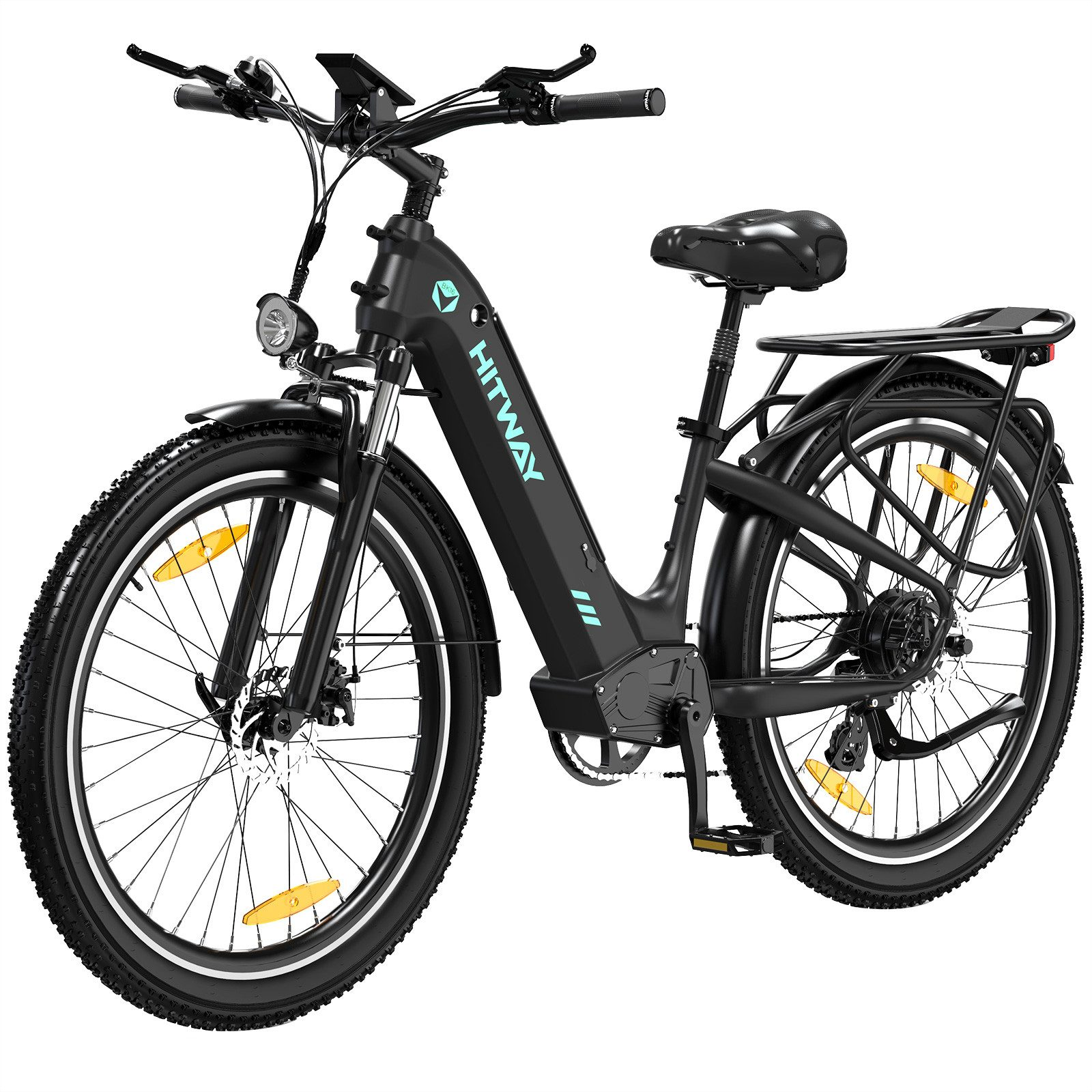 Mountainbike HITWAY BK16 City Bicicletta elettrica, velocità