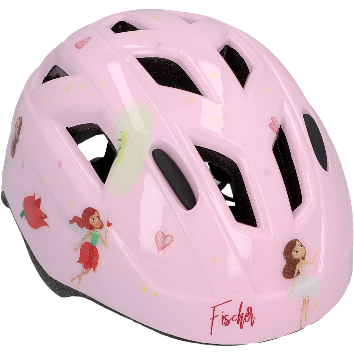 FISCHER 50441 FAHRRADHELM KINDER PRINCESS XS/S, 48 | 54 cm cm, Rosa | SATURN