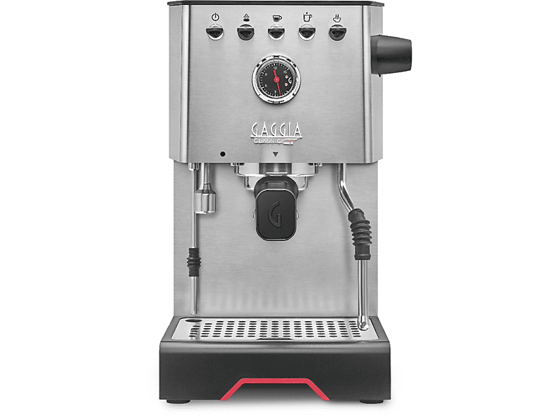 GAGGIA EG3500/10 Classic GT (Dual-Boiler/Messing) Siebträgermaschine Silber