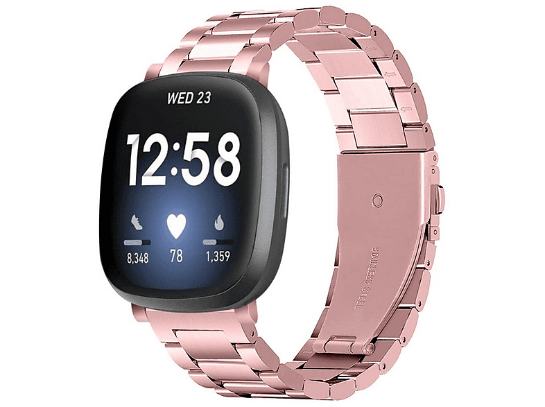 Strap-it Edelstahl Armband Für Fitbit Luxe - Ersatzarmband Damen & Herren