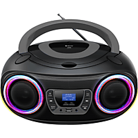 MediaMarkt DENVER TDB212GR Draagbare DAB Radio CD Speler Grijs aanbieding