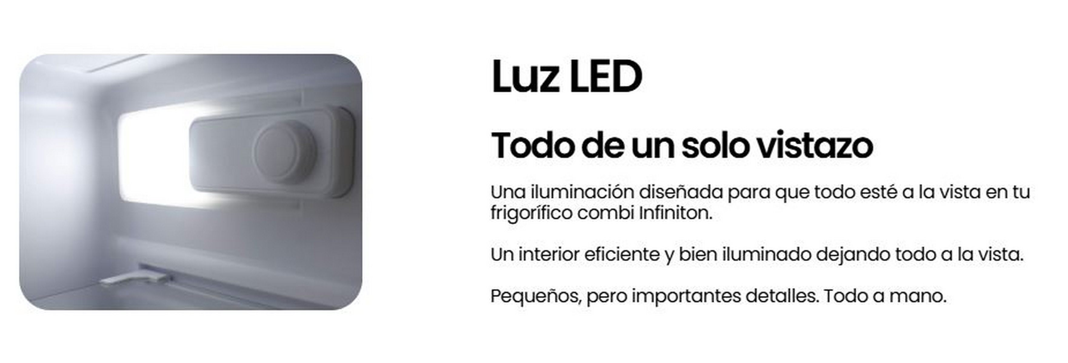 Texto e imagen de una luz encendida.