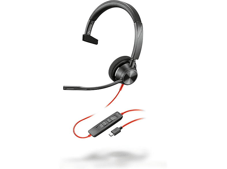 Cuffia Plantronics Blackwire C3210 – Mono USB Con Archetto – Cancellazione Rumore