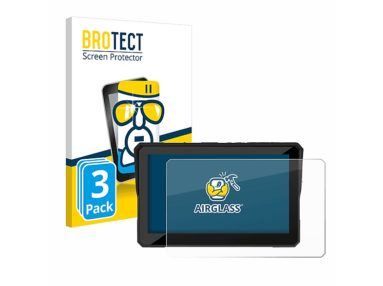 BROTECT Matte Displayschutzfolie Für Carpuride W901 9 Zoll - Entspiegelt & Anti-Fingerprint (2 Stück)