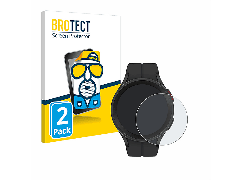 BROTECT 2x matte entspiegelte Schutzfolie (für Samsung Galaxy Watch 5 Pro)