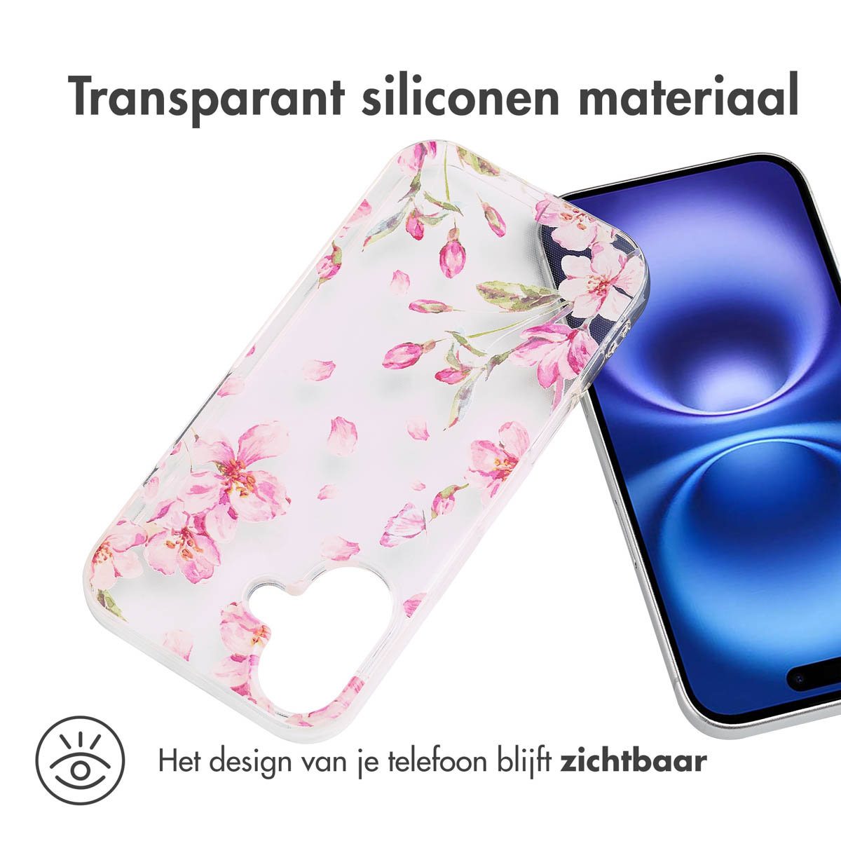 IMOSHION Design hoesje verpakking - Geschikt voor Apple iPhone 16 - Telefoonhoesje Meerkleurig