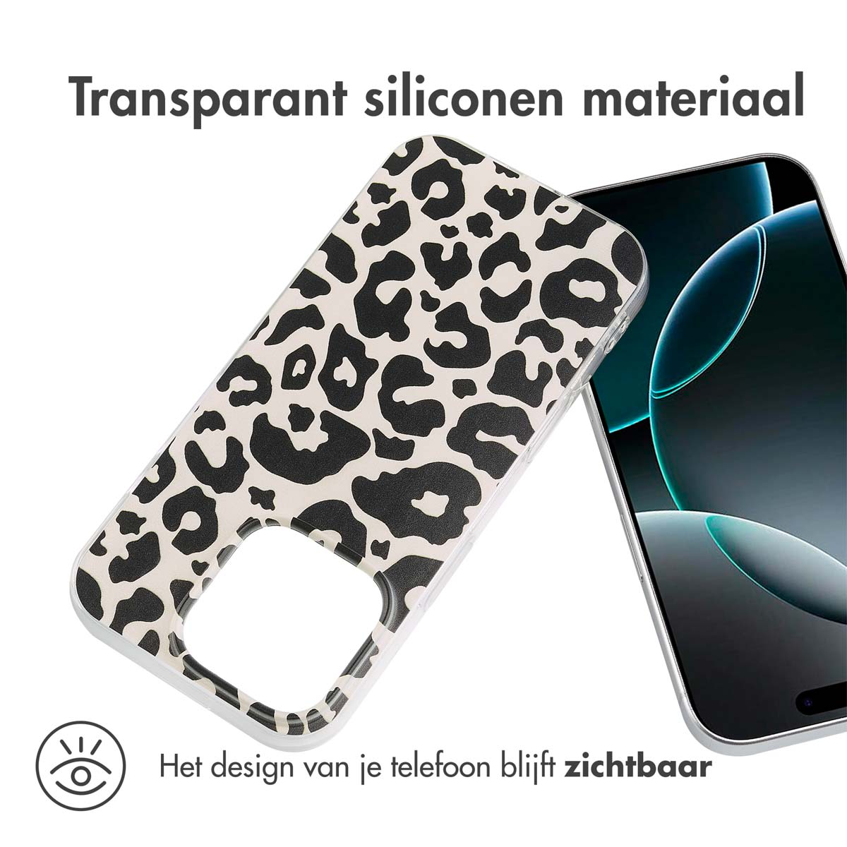 IMOSHION Design hoesje verpakking - Geschikt voor Apple iPhone 16 Pro - Telefoonhoesje voor Apple iPhone 16 Pro Meerkleurig