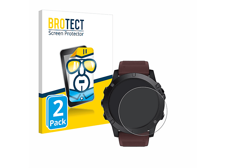 BROTECT 2x klare transparente Schutzfolie (für Nasa BNA30129-002 (51 mm ...