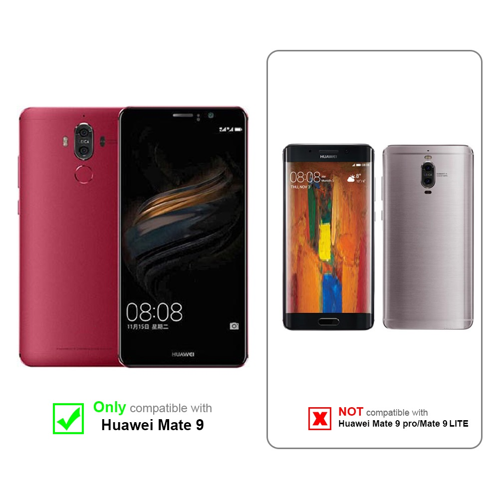 Due telefoni affiancati, uno rosso e uno argento, con un controllo di compatibilità.