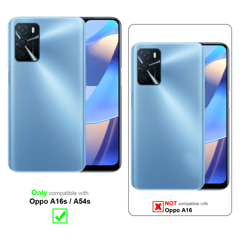Due telefoni affiancati. Un telefono è compatibile con una custodia, l'altro no.
