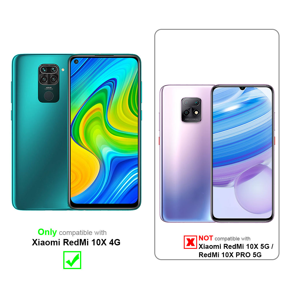 Due telefoni affiancati, uno verde e uno viola. Il testo indica la compatibilità.