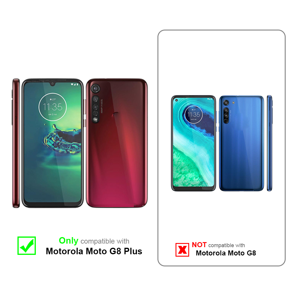Due telefoni: uno rosso e uno blu, con etichette che indicano la compatibilità.
