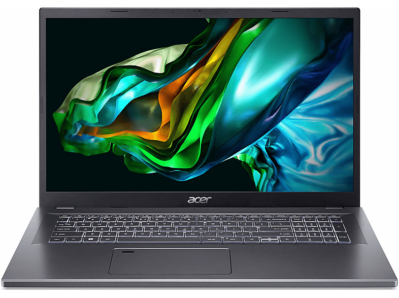 ACER Aspire 17, Office 2024 Pro, Notebook, mit 17,3 Zoll Display, Intel® Core™ 7,150U Prozessor, 16 GB RAM, 2000 GB SSD, Intel® Iris® Xe, Steel Gray, ACER Aspire 17, Office 2024 Pro, Notebook, mit 17,3 Zoll Display, Intel® Core™ 7,150U Prozessor, 16 GB RAM, 2000 GB SSD, Intel® Iris® Xe, Steel Gray,