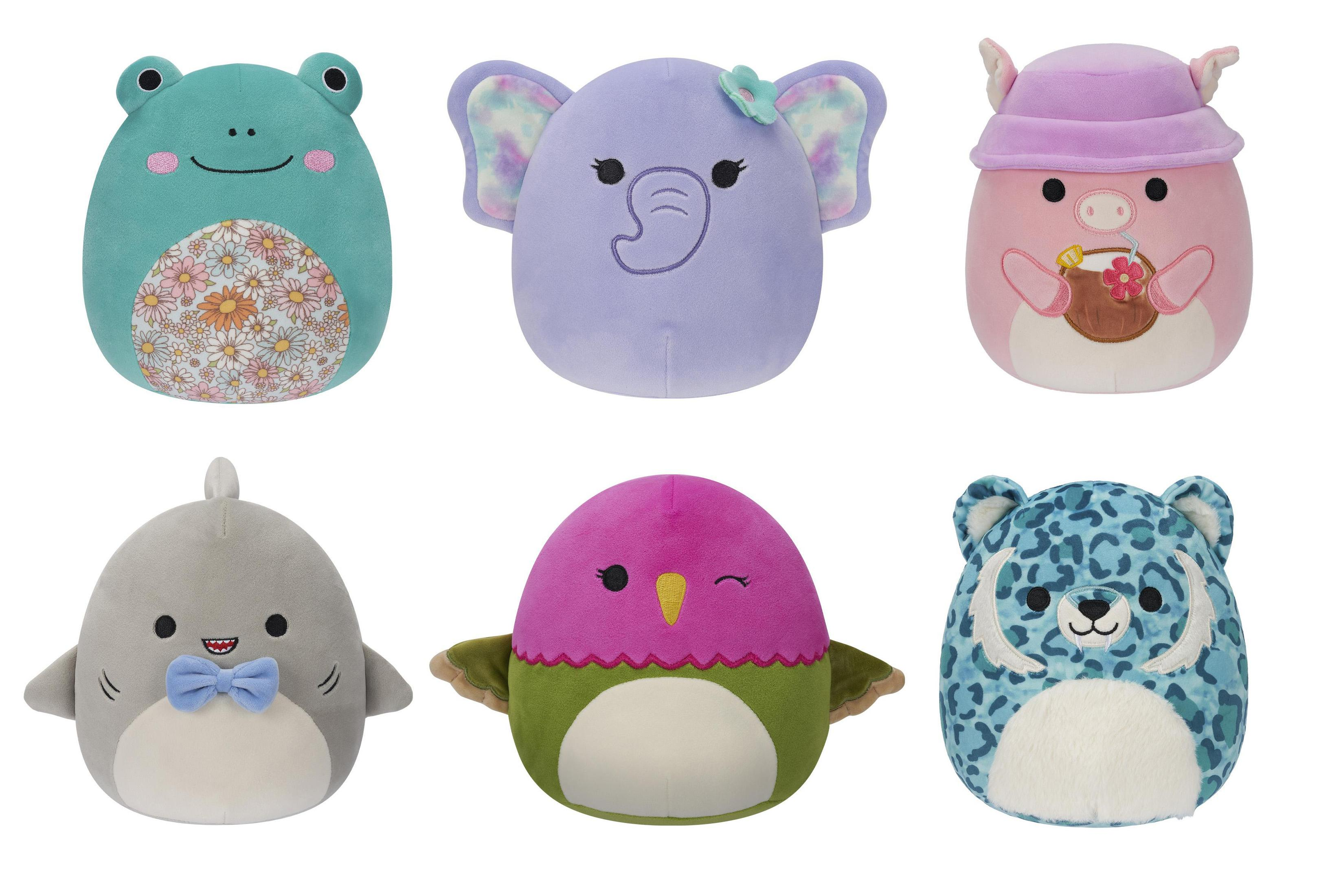 Squishmallows SQCR04579 - Zaine dei Koboldmaki, 30 cm, peluche