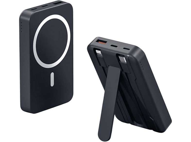 ENGELMANN Magnetic 10000 Powerbank 10000 mAh Schwarz