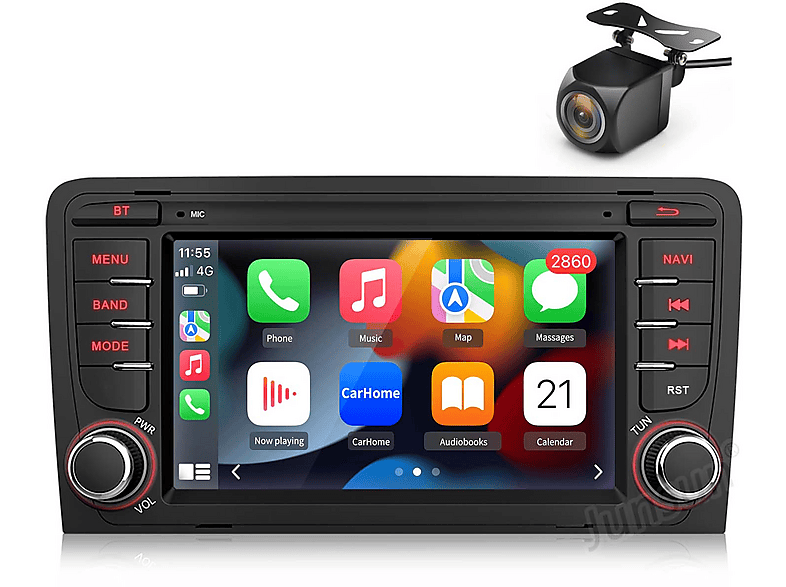 AWESAFE Audi A3 8p S3 RS3 2003-2012 autoradio 64 GB, DAB+, FM ...