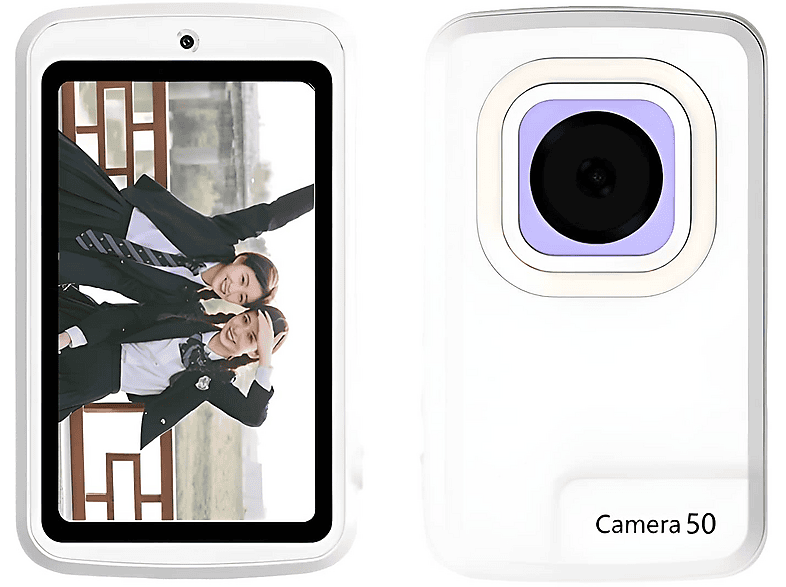 40 MP Digitalkamera Mit Doppelobjektiv & IPS-Display – Autofokus, 1080p Video & Bunte Filter Für Einsteiger