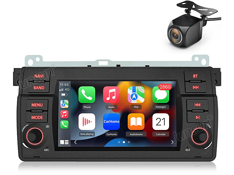 Android 13 Autoradio Für BMW 3er E46 - 9 Zoll CarPlay & Android Auto Mit Rückfahrkamera