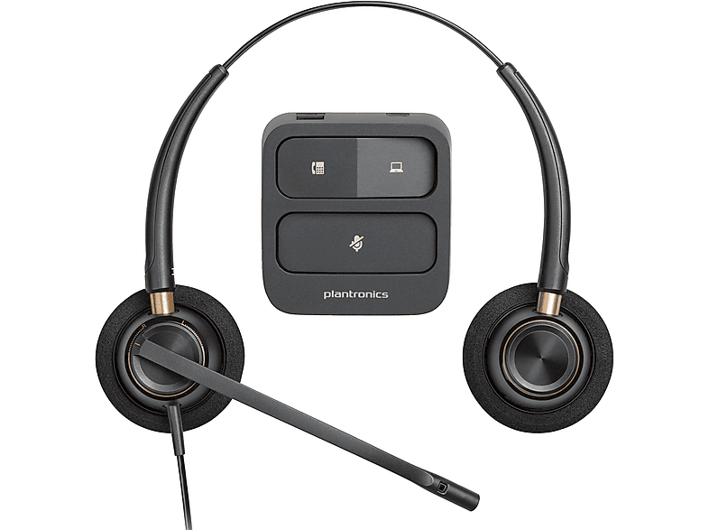 Plantronics Blackwire C3220 - Cuffie stereo USB, colore: Nero
