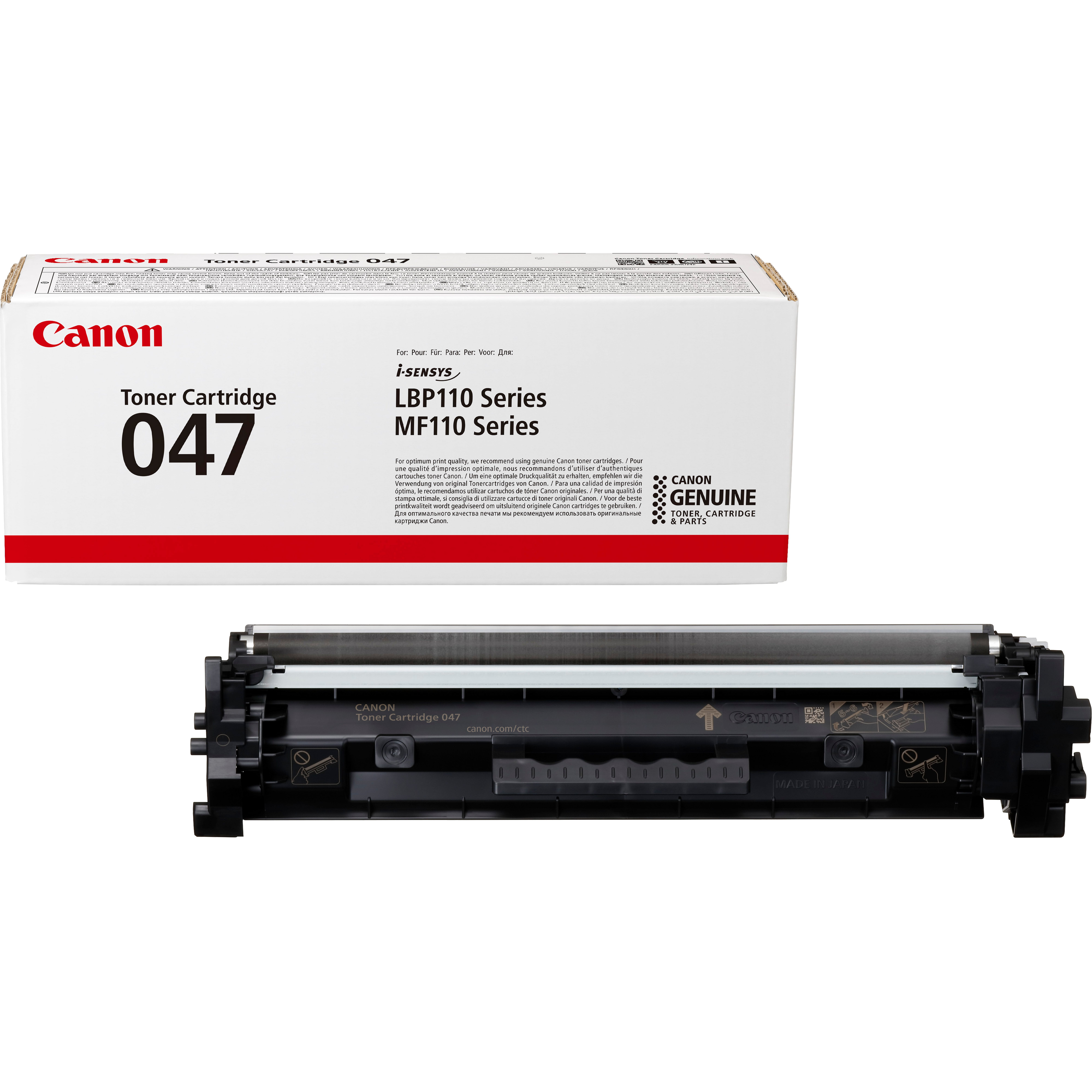 CANON CRG-047 Lazer Toner Lazer baskı Siyah