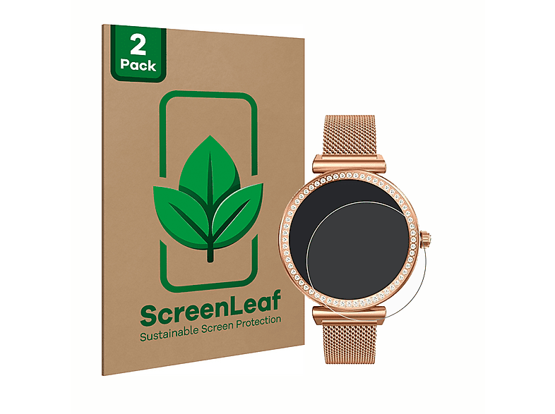 BROTECT Full-Cover Schutzfolie Für NONGAMX Smartwatch 1,39 Zoll – Selbstheilend & Blasenfrei